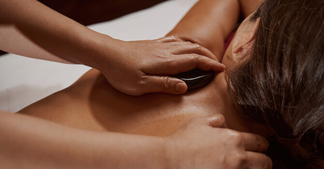 Hot or Cold Stone Massage